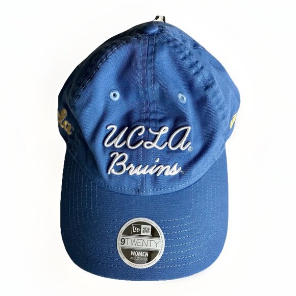 Women's New Era Blue UCLA Bruins Script 9TWENTY Adjustable Hat - Picture 2 of 6